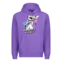 Purple diarrhea planet musician Premium Hoodie - artisFamous