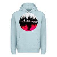 Blue Mist stranger kids bikes Premium Hoodie - artisFamous