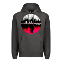 Charcoal Heather stranger kids bikes Premium Hoodie - artisFamous