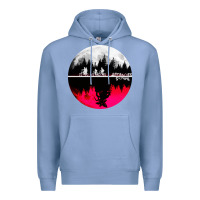 Colony Blue stranger kids bikes Premium Hoodie - artisFamous