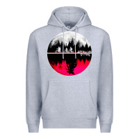 Heather Grey stranger kids bikes Premium Hoodie - artisFamous