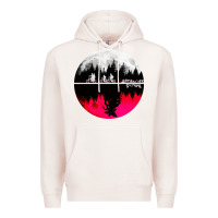 Pale Pink stranger kids bikes Premium Hoodie - artisFamous