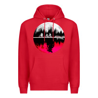 Red stranger kids bikes Premium Hoodie - artisFamous
