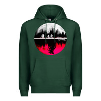 Sports Green stranger kids bikes Premium Hoodie - artisFamous