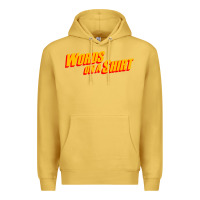 Antique Gold words on a shirt Premium Hoodie - artisFamous