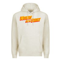 Oatmeal Heather words on a shirt Premium Hoodie - artisFamous