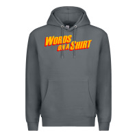 Rock words on a shirt Premium Hoodie - artisFamous