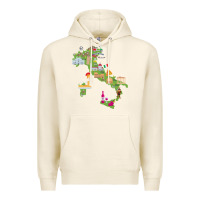 Tofu Italy map Premium Hoodie - artisFamous