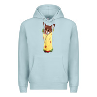 Blue Mist funny chihuahua dog burrito food tee Premium Hoodie - artisFamous