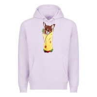 Lilac funny chihuahua dog burrito food tee Premium Hoodie - artisFamous
