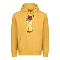 Mustard funny chihuahua dog burrito food tee Premium Hoodie - artisFamous