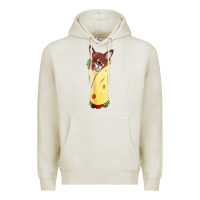Oatmeal Heather funny chihuahua dog burrito food tee Premium Hoodie - artisFamous