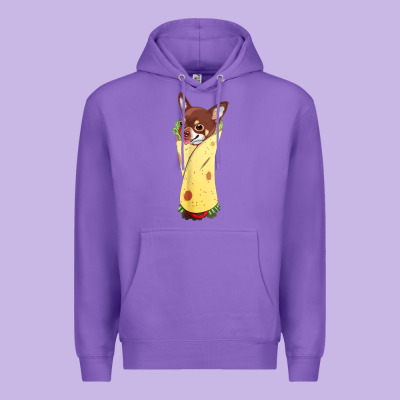 Funny Chihuahua Dog Burrito Food Tee Premium Hoodie Designed By Artisfamous