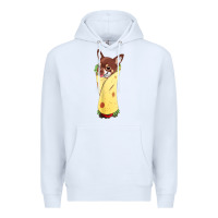 White funny chihuahua dog burrito food tee Premium Hoodie - artisFamous