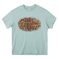 Arona Leopard Pattern Heavy Core Tee - RanaPortraitStore