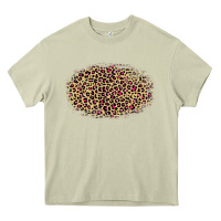 Mossy Leopard Pattern Heavy Core Tee - RanaPortraitStore