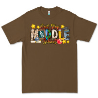 Cacao Next Stop Middle School Premium Tee - CowhideDigitalArt