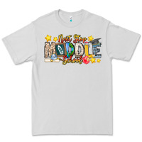 Dove Grey Next Stop Middle School Premium Tee - CowhideDigitalArt