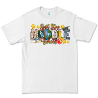 White Next Stop Middle School Premium Tee - CowhideDigitalArt