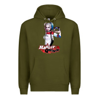 Army Green beauty  quinn Premium Hoodie - artisFamous
