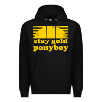 Black stay gold ponyboy the outsiders movie book Premium Hoodie - artisFamous