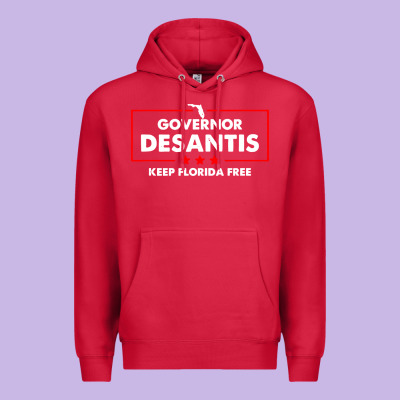 Desantis Governor Keep Florida Free Premium Hoodie Designed By Artisfamous