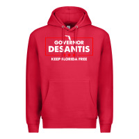 Cardinal desantis governor keep florida free Premium Hoodie - artisFamous