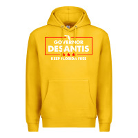 Lemon desantis governor keep florida free Premium Hoodie - artisFamous