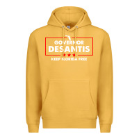 Mustard desantis governor keep florida free Premium Hoodie - artisFamous