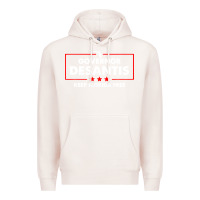 Pale Pink desantis governor keep florida free Premium Hoodie - artisFamous