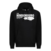 Black airship blimp dirigible   the hindenburg disaste Premium Hoodie - artisFamous