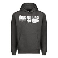Charcoal Heather airship blimp dirigible   the hindenburg disaste Premium Hoodie - artisFamous