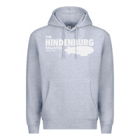 Heather Grey airship blimp dirigible   the hindenburg disaste Premium Hoodie - artisFamous
