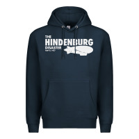 Navy airship blimp dirigible   the hindenburg disaste Premium Hoodie - artisFamous