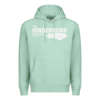 Seafoam airship blimp dirigible   the hindenburg disaste Premium Hoodie - artisFamous