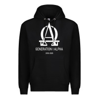 Black generation alpha Premium Hoodie - artisFamous