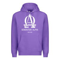 Purple generation alpha Premium Hoodie - artisFamous