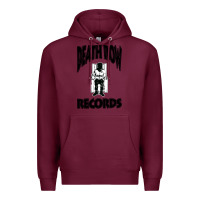 Burgundy death row records Premium Hoodie - artisFamous