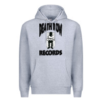 Heather Grey death row records Premium Hoodie - artisFamous