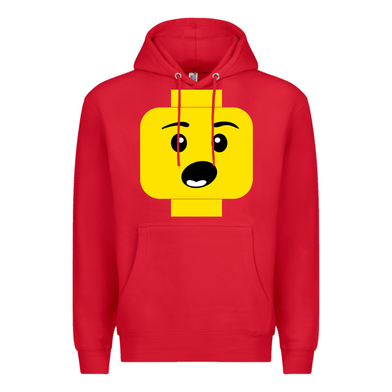 Surprised Expression Lego Head Premium Hoodie by artisFamous | Teevron