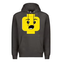 Smoke surprised expression lego head Premium Hoodie - artisFamous
