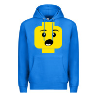 True Royal surprised expression lego head Premium Hoodie - artisFamous