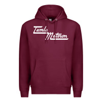 Burgundy tamla motown northern soul Premium Hoodie - artisFamous