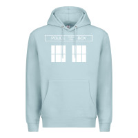 Blue Mist the blue box t shirt doctor doc dalek bbc bow tie tv tenth eleventh wh Premium Hoodie - artisFamous