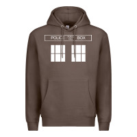 Coffee the blue box t shirt doctor doc dalek bbc bow tie tv tenth eleventh wh Premium Hoodie - artisFamous