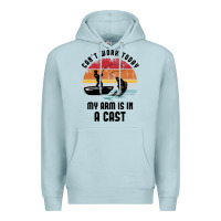 Blue Mist dad fishing Premium Hoodie - artisFamous