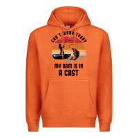 Carrot dad fishing Premium Hoodie - artisFamous