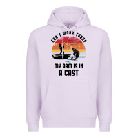 Lilac dad fishing Premium Hoodie - artisFamous