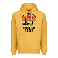 Mustard dad fishing Premium Hoodie - artisFamous