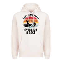Pale Pink dad fishing Premium Hoodie - artisFamous